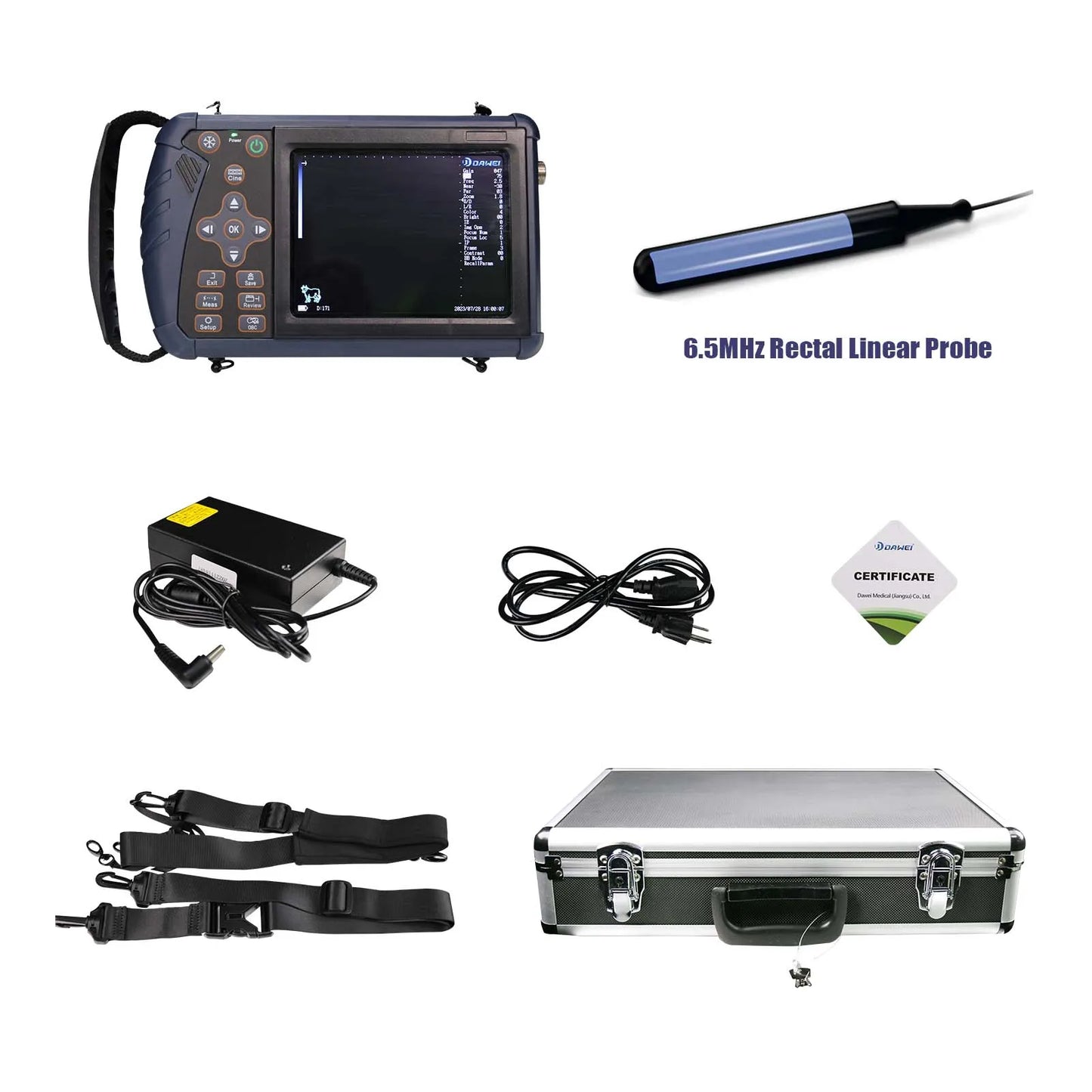 Dawei Portable Veterinary Ultrasound Scanner For Pregnancy Testing