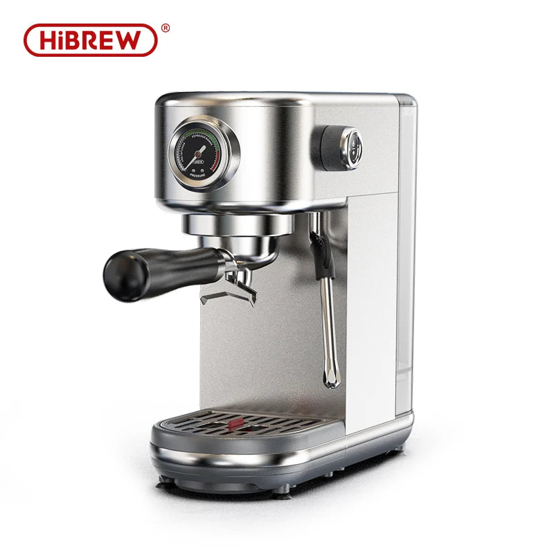 HiBREW H10B Semi Automatic Espresso Machine With Adjustable Temperature
