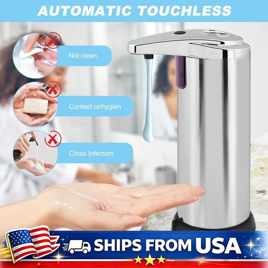Automatic Touchless Soap Dispenser With Infrared Sensor For Bathroom