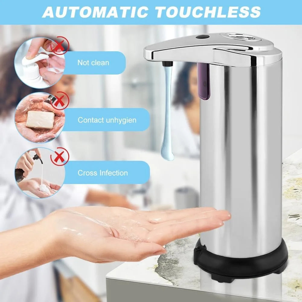 Touchless Automatic Soap Dispenser Infrared Sensor For Kitchen Bathroom