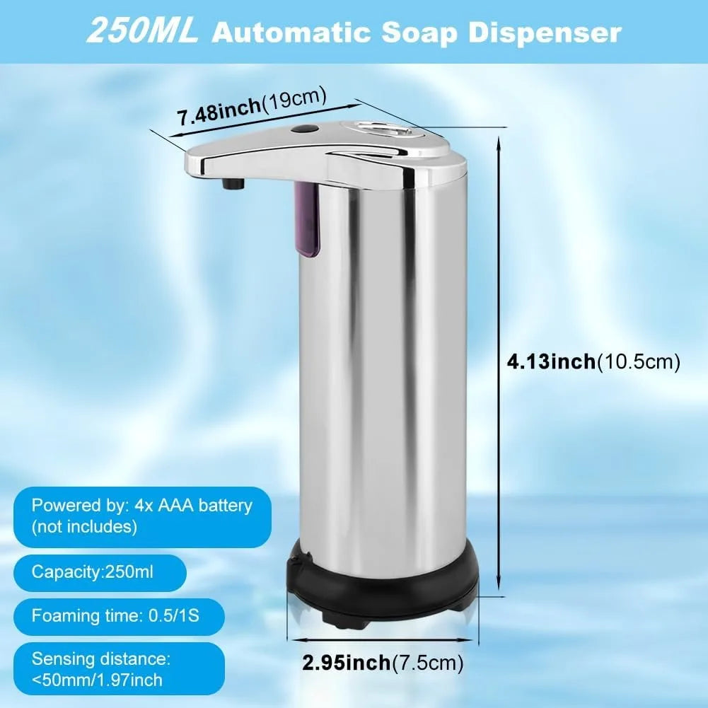 Automatic Touchless Soap Dispenser With Infrared Sensor For Bathroom