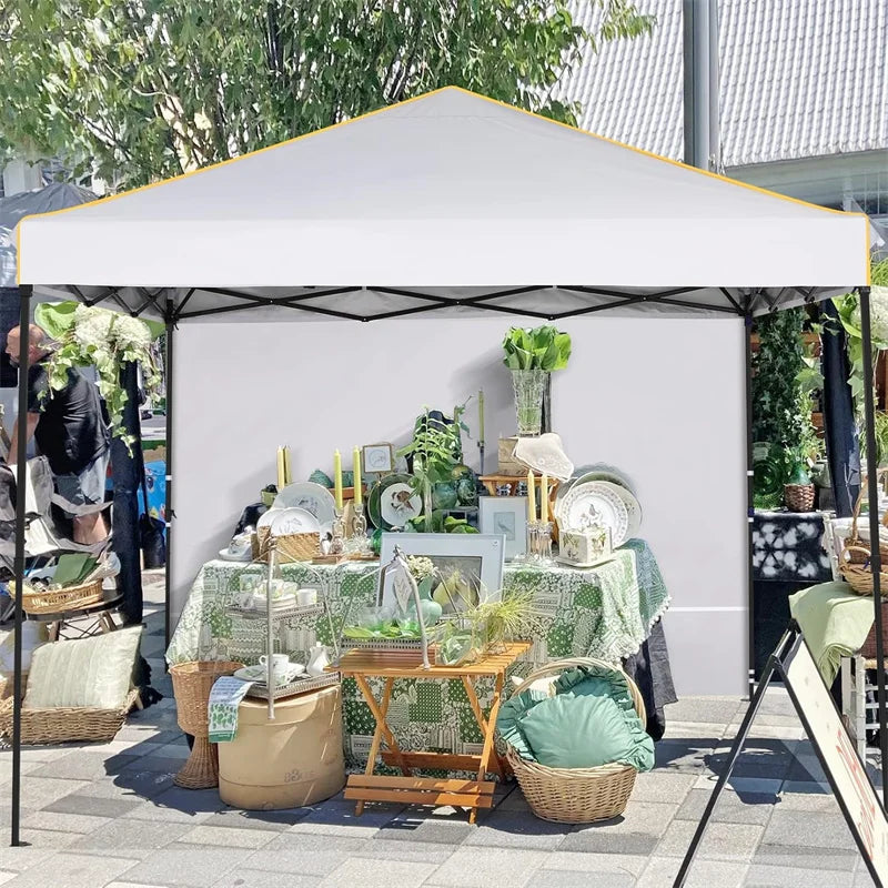 Tooluck Pop Up Canopy Tent With Sidewalls And Mosquito Net