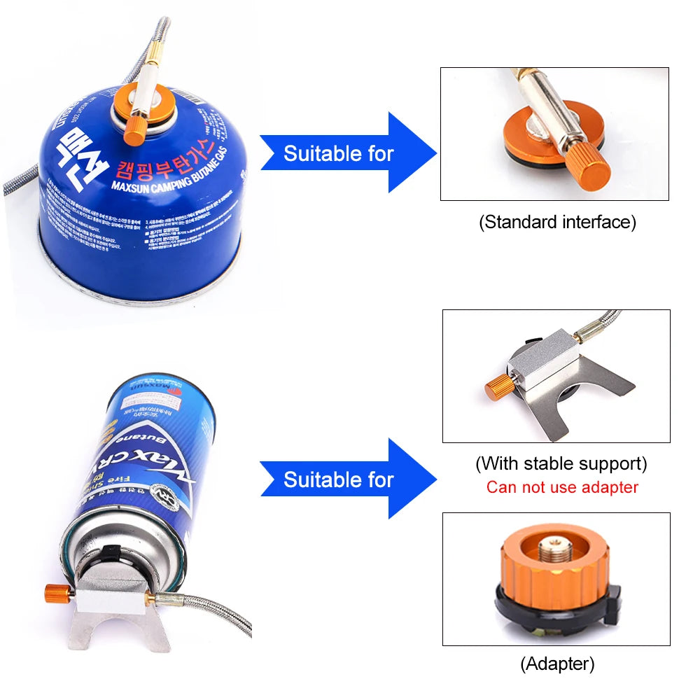 Widesea Camping Windproof Gas Burner Stove Outdoor Trips
