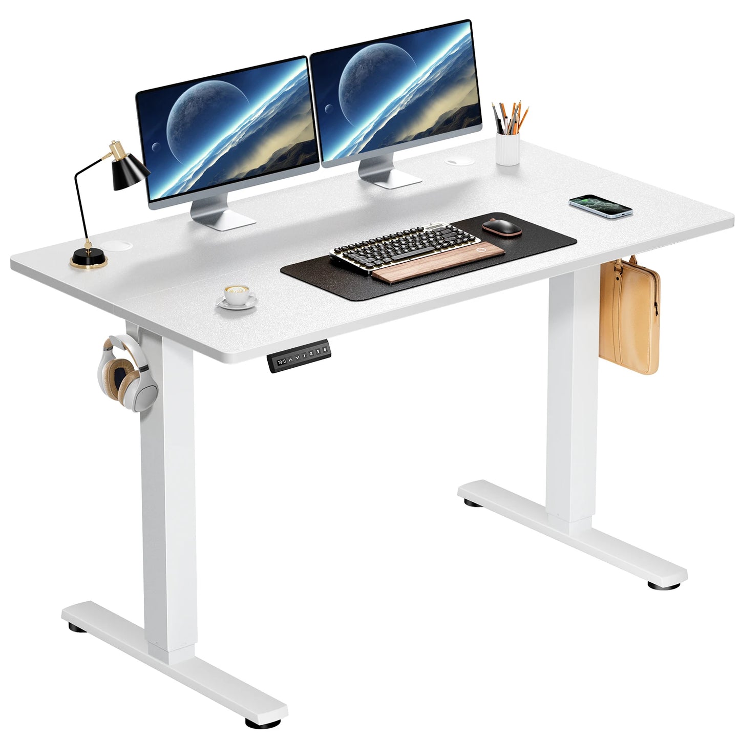 JHK Electric Standing Desk Height Adjustable Ergonomic Office Worktable