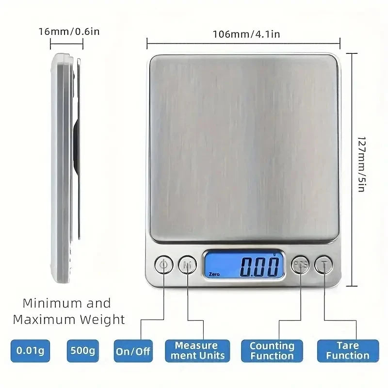 Precision Digital Pocket Scale For Food And Jewelry