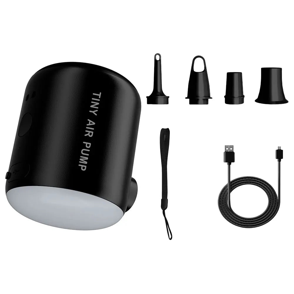 Camping Light Electric Air Pump for Inflating and Deflating Mattresses