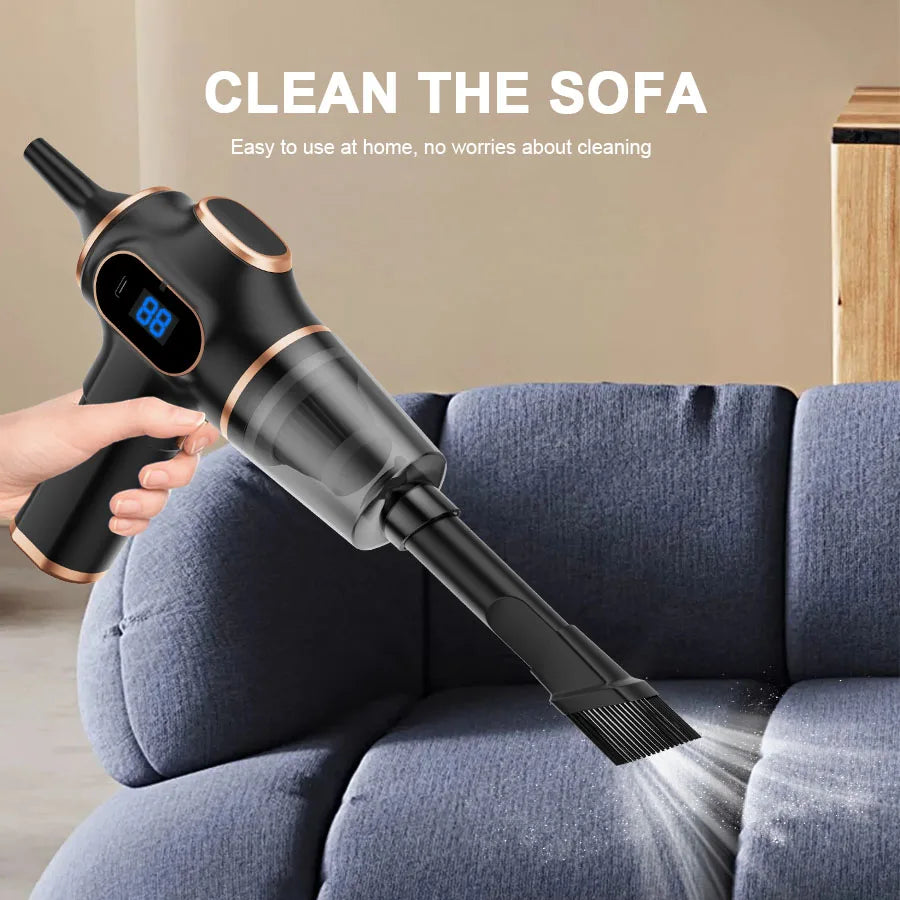 Wireless Car Vacuum Cleaner for Home Sofa Office and Carpet