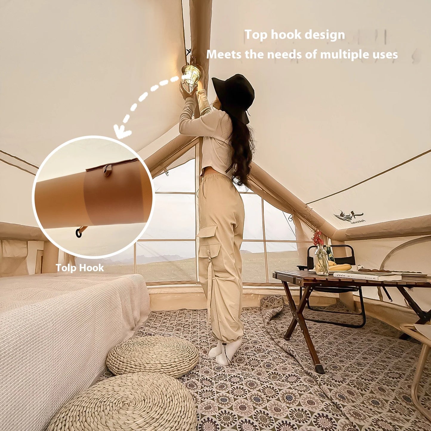 Pakicetus Inflatable Camping Tents for Family Outdoor Adventure