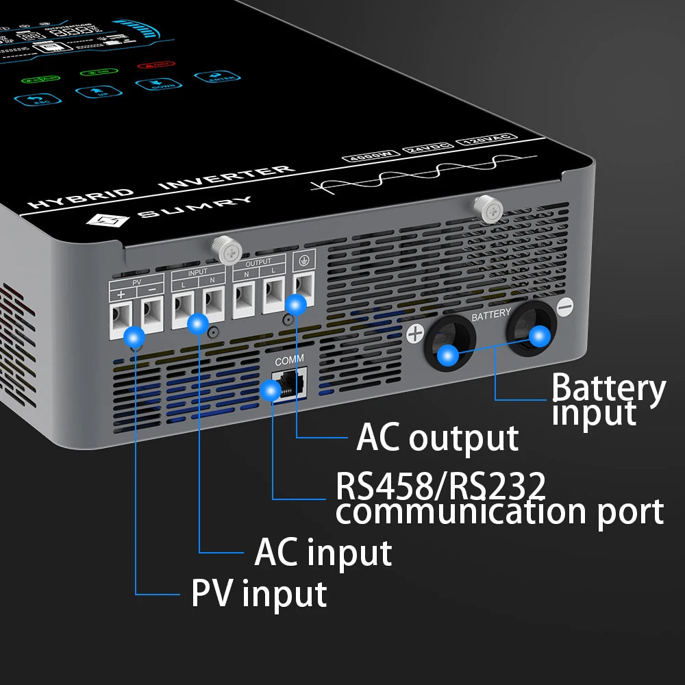 Sumry Hybrid Solar Inverter With Integrated MPPT Charger