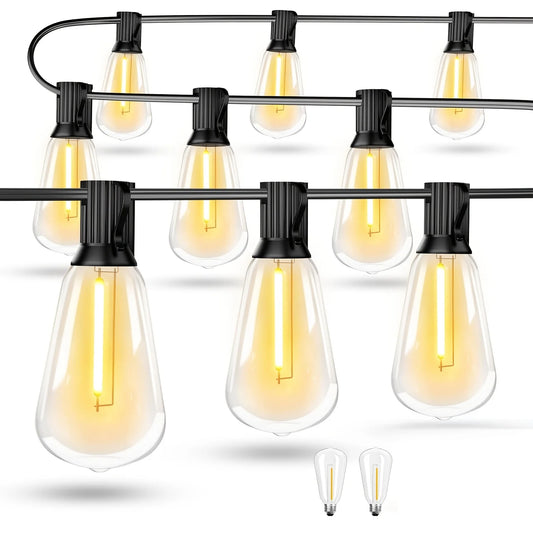 LED Outdoor String Lights ST38 Patio Waterproof IP65