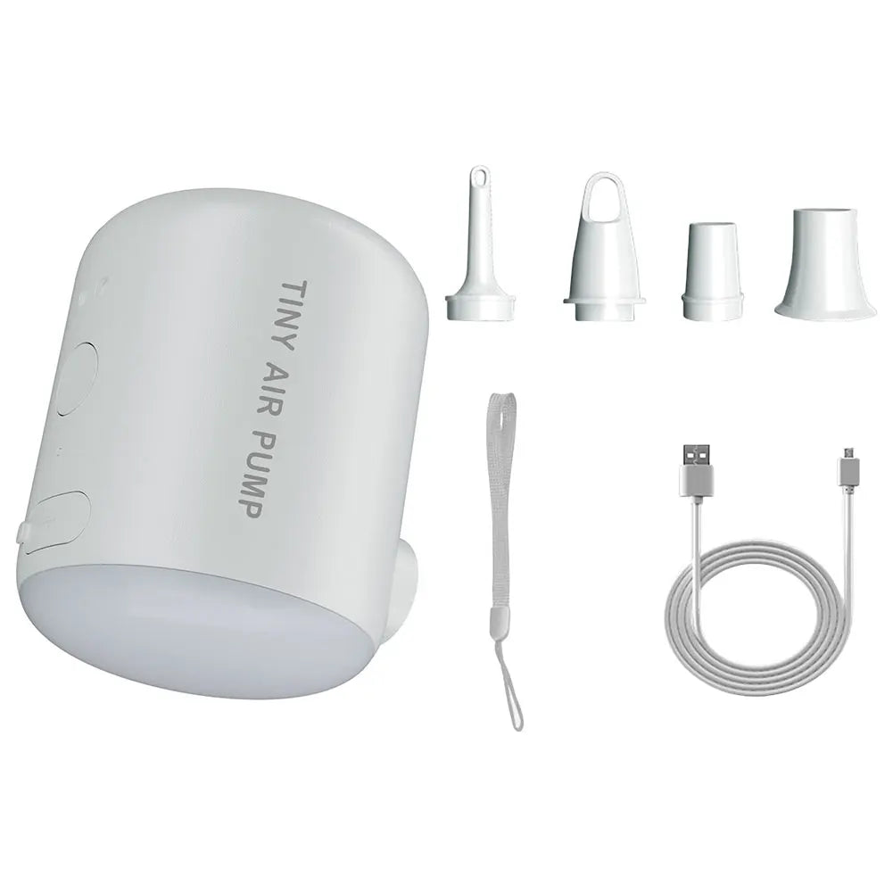 Camping Light Electric Air Pump for Inflating and Deflating Mattresses