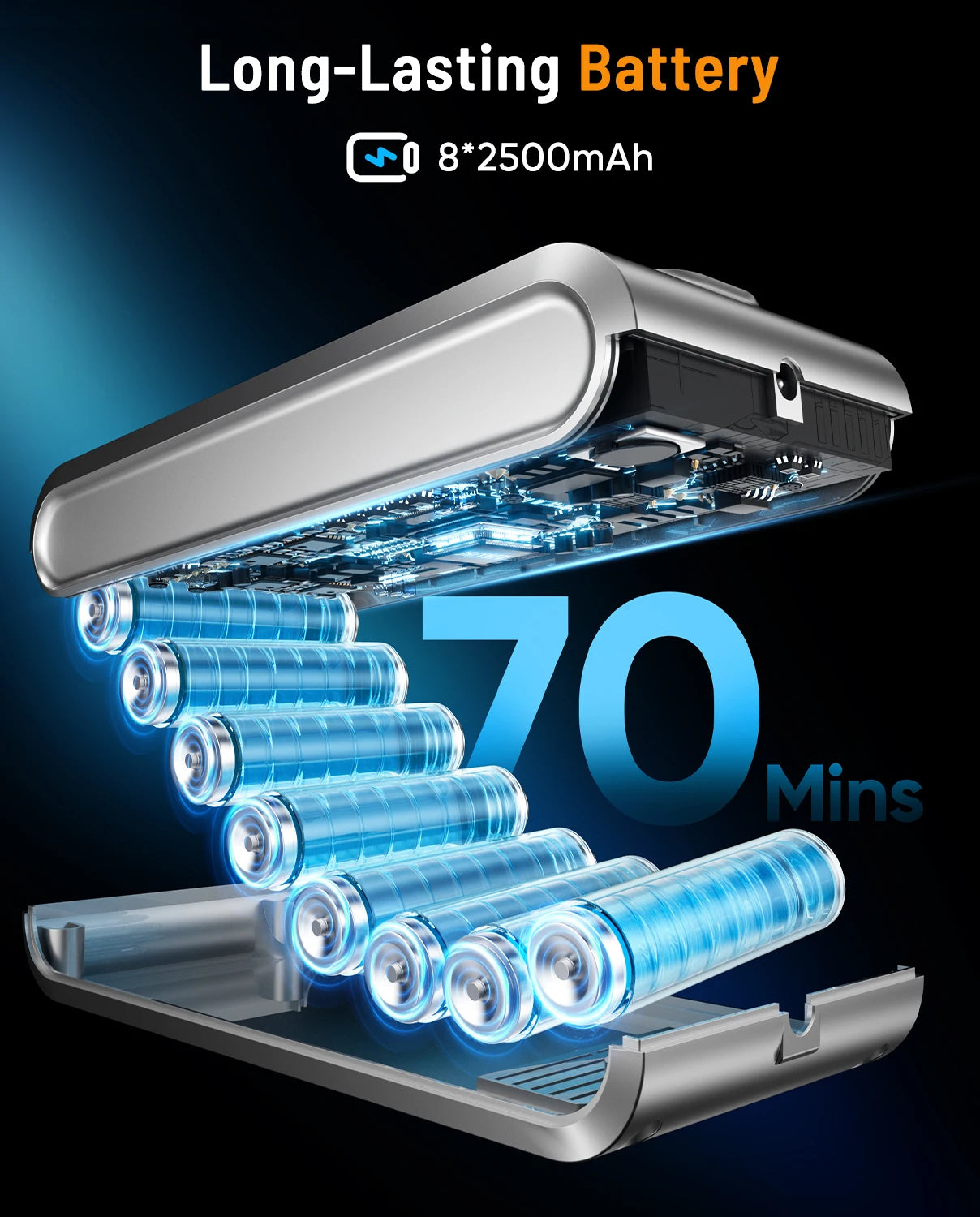 VAKERR X15 Pro 650W Cordless Vacuum Cleaner Pet Hair Suction