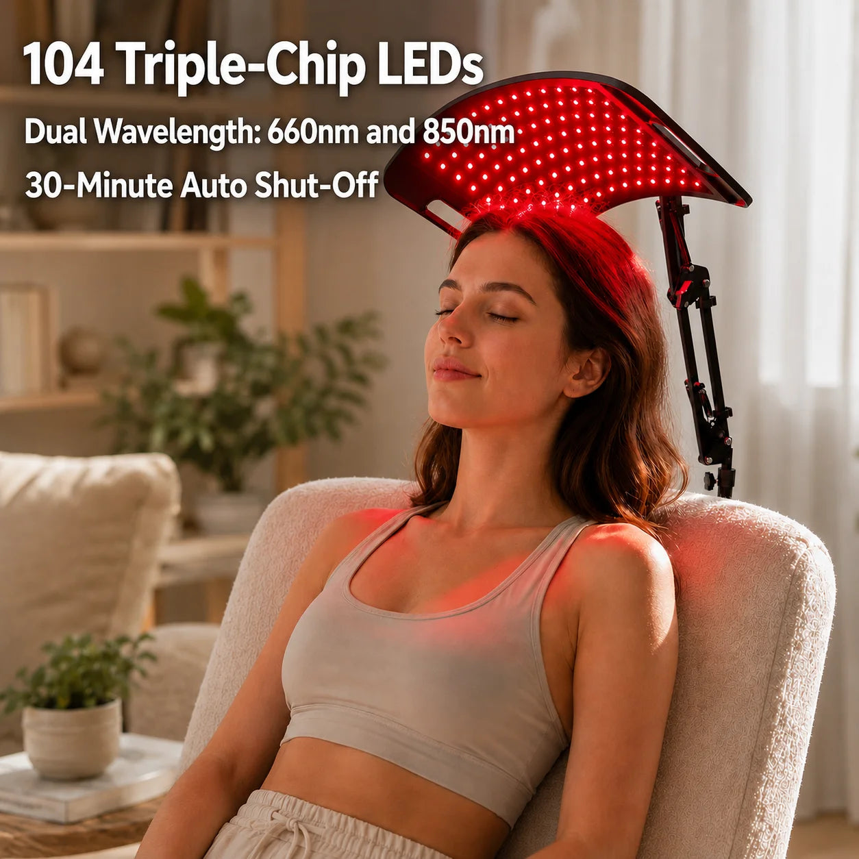 Near Infrared Red Light Therapy Panel For Face And Body