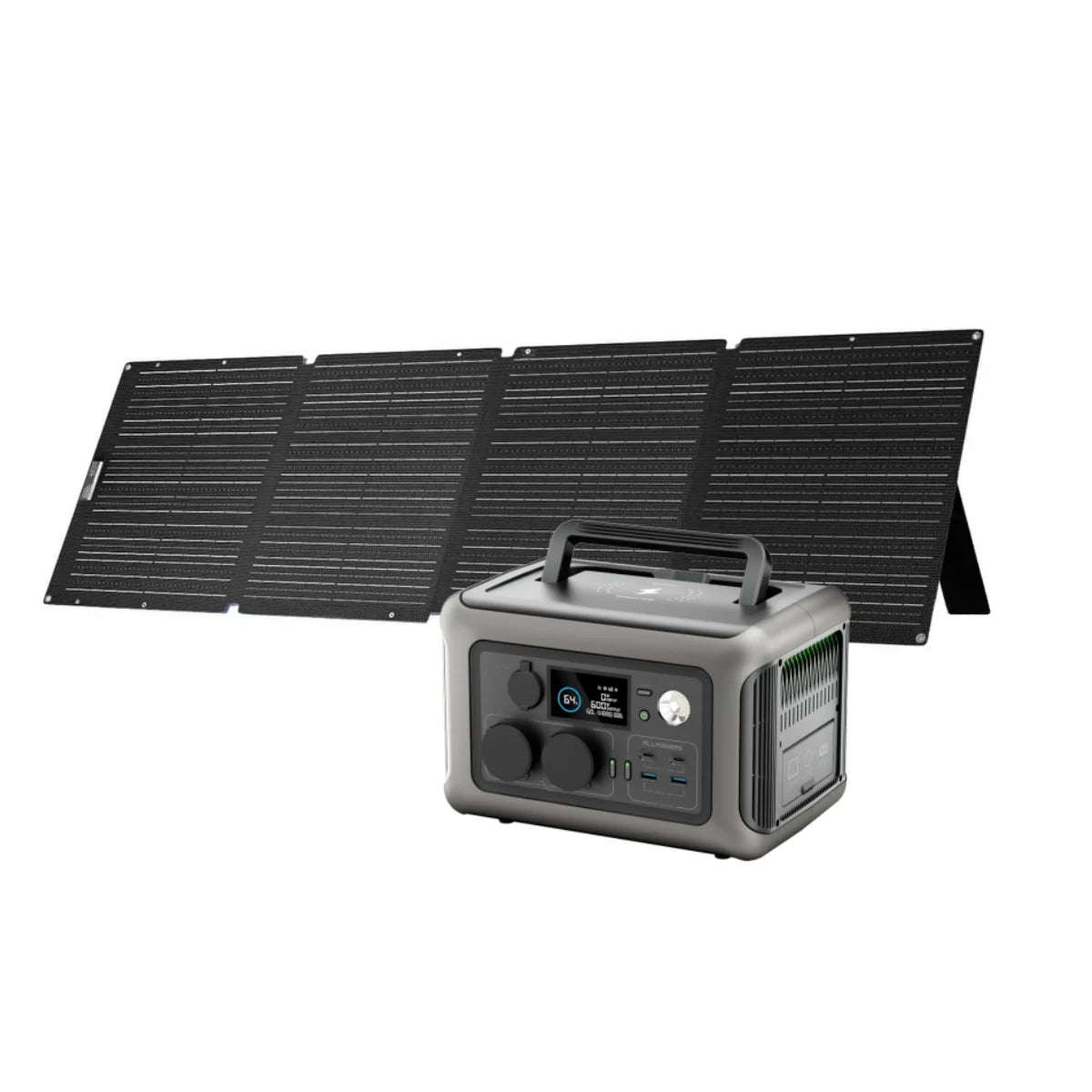 ALLPOWERS R600 Portable Power Station LiFePO4 Battery Solar Panel Ready
