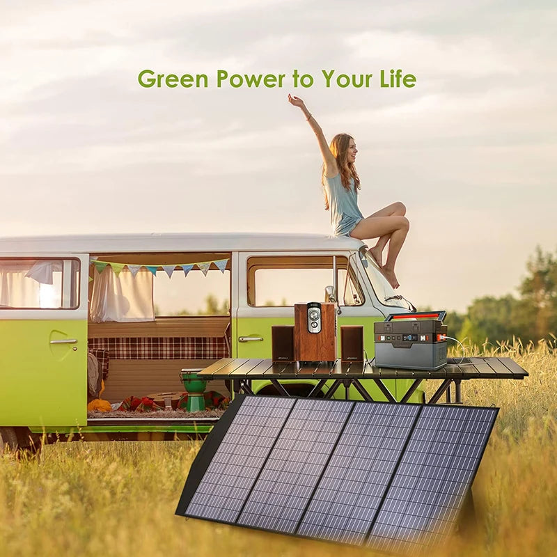 ALLPOWERS Foldable Solar Panel Charger for Power Stations