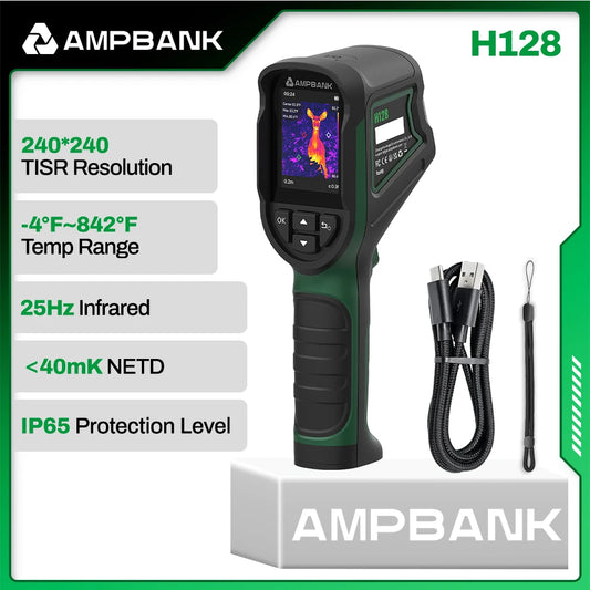 AMPBANK Handheld Thermal Imaging Camera for HVAC and Electrical Diagnostics