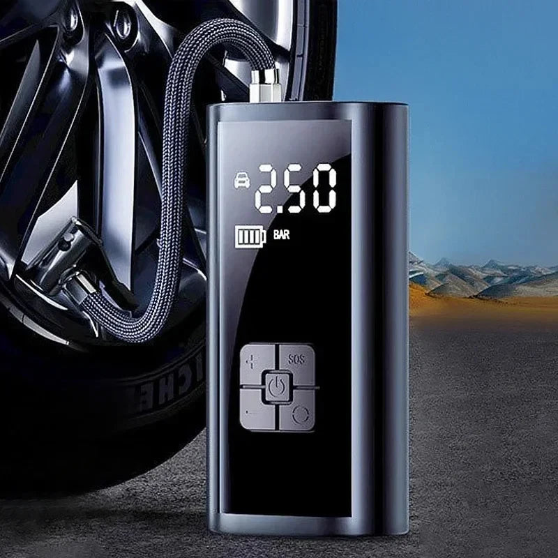 EAFC Portable Rechargeable Tire Inflator And Digital Air Pump