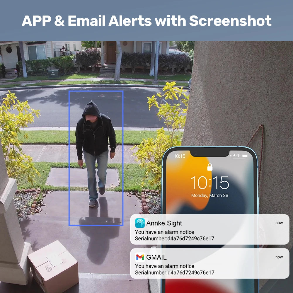 ANNKE 5MP Wireless Security Camera System With Two Way Audio