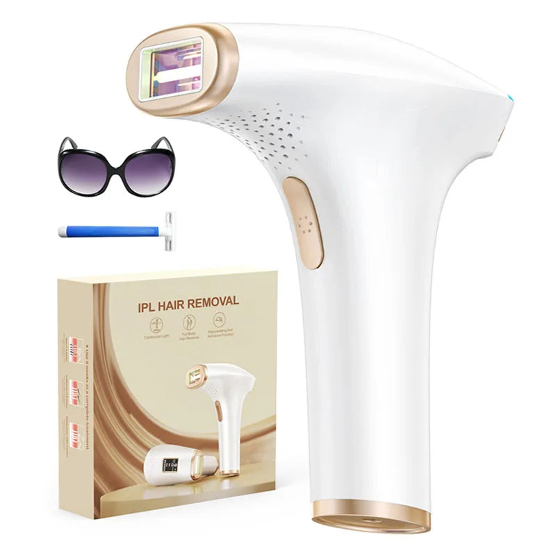 Lysmoski 3-In-1 IPL Hair Removal Epilator for Body and Face