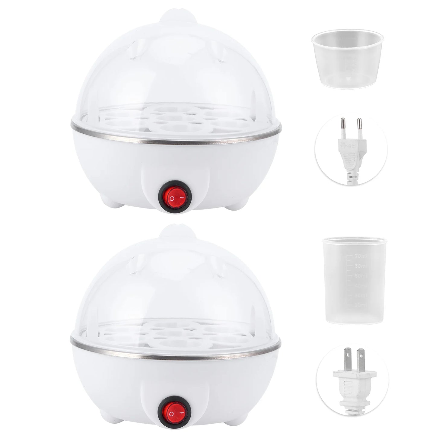 Romellar Electric Egg Boiler Multifunction Cooker Poacher For Kitchen