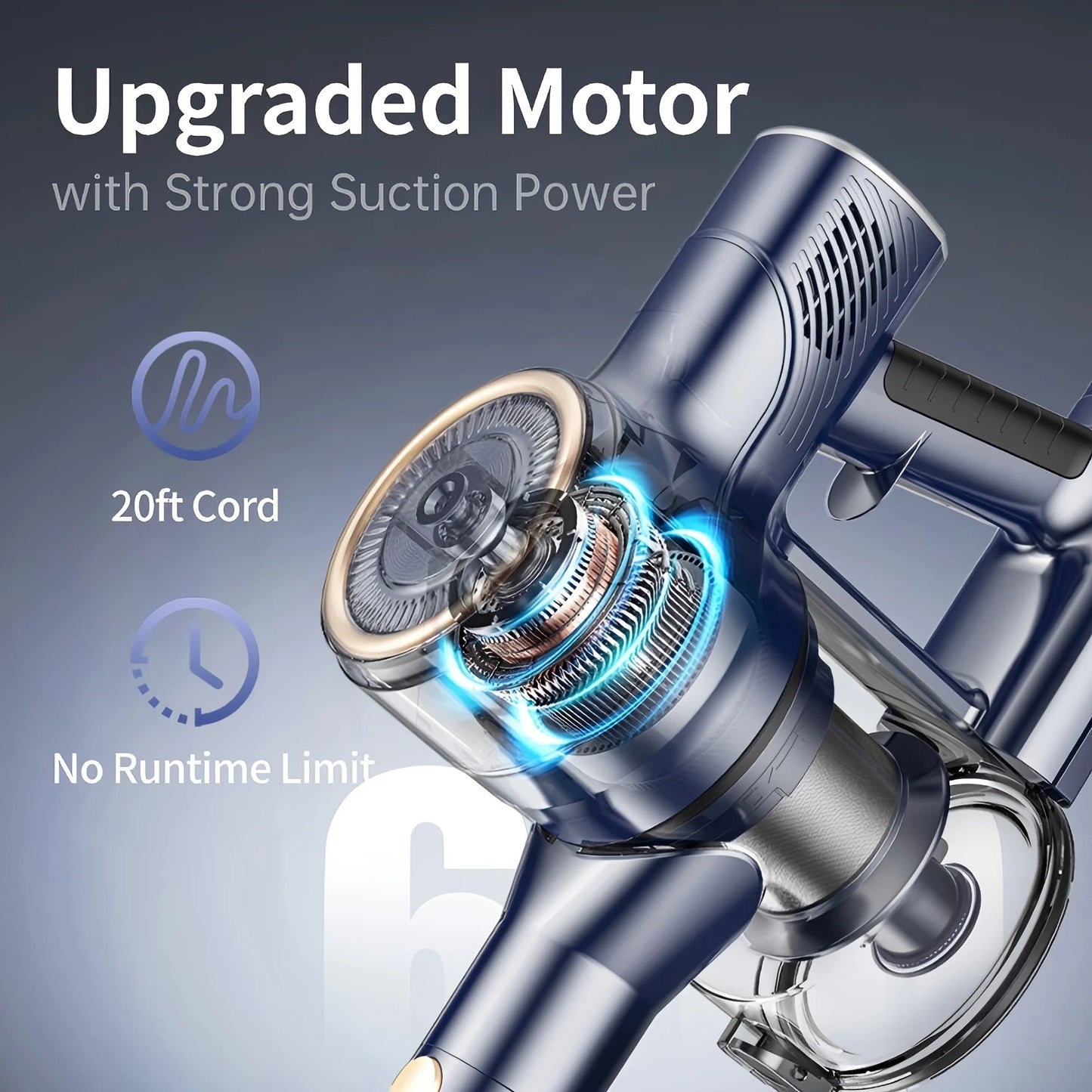 INSE I8 Corded Vacuum Cleaner 6 In 1 Lightweight Handheld