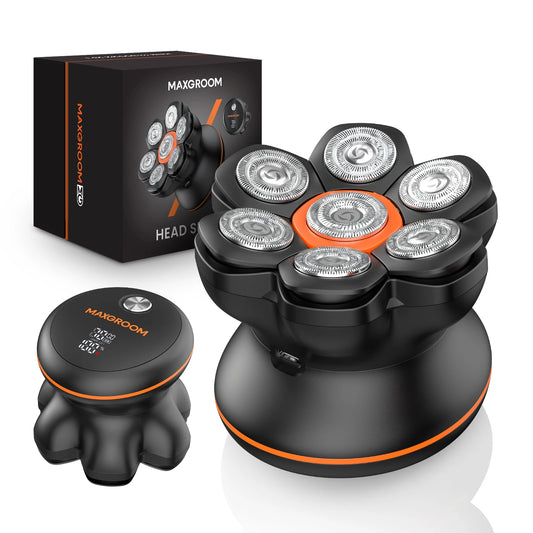 MAXGROOM 7D Head Shaver Waterproof USB Rechargeable