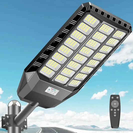 Waterproof Solar Street Light With Motion Sensor And Remote Control