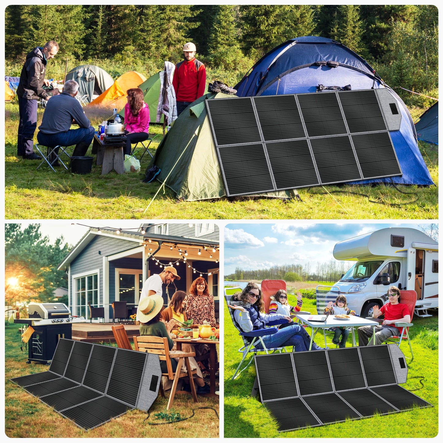CTOLITY SP400 Portable Solar Panel 400W Flexible Charger