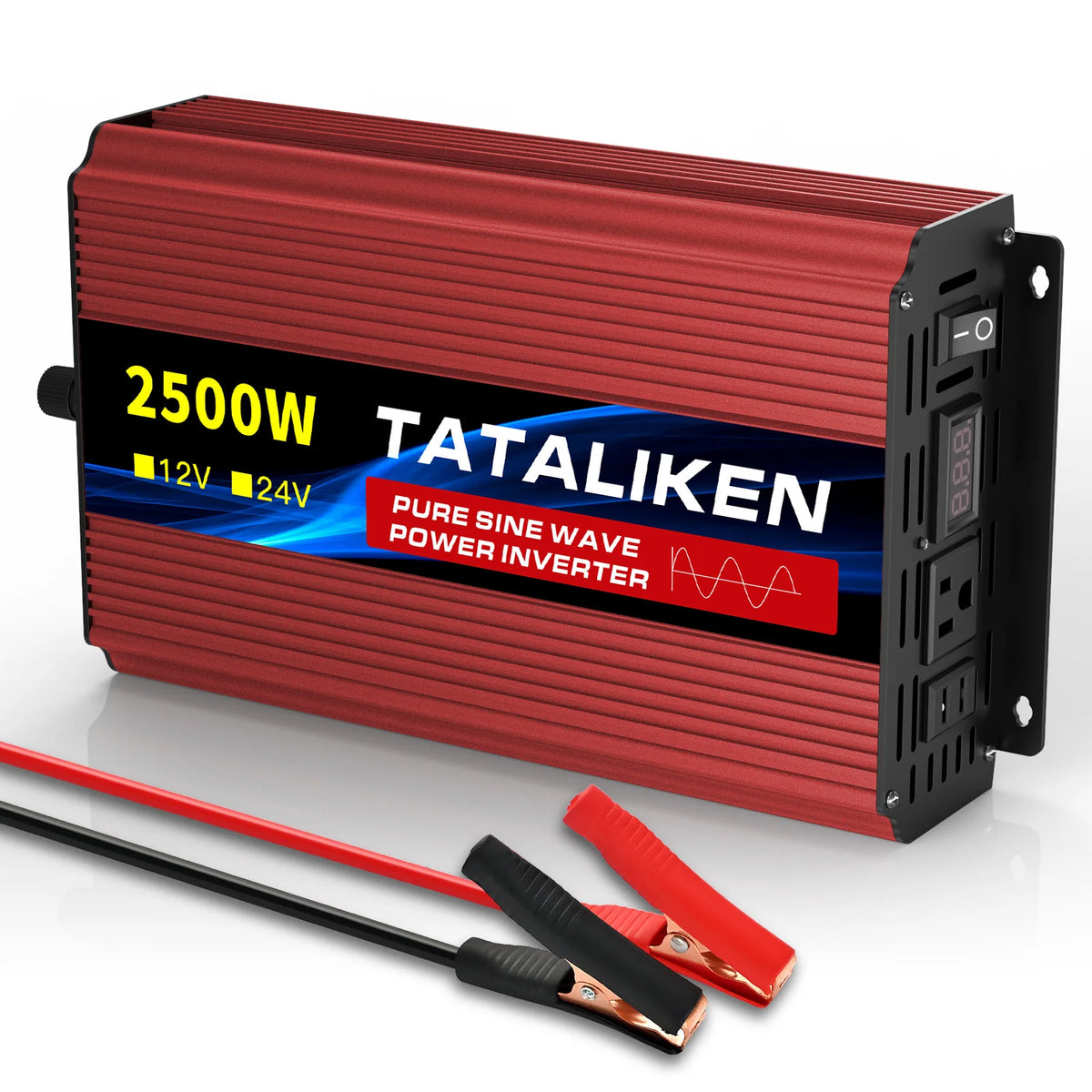 Tataliken Pure Sine Wave Power Inverter Voltage Converter