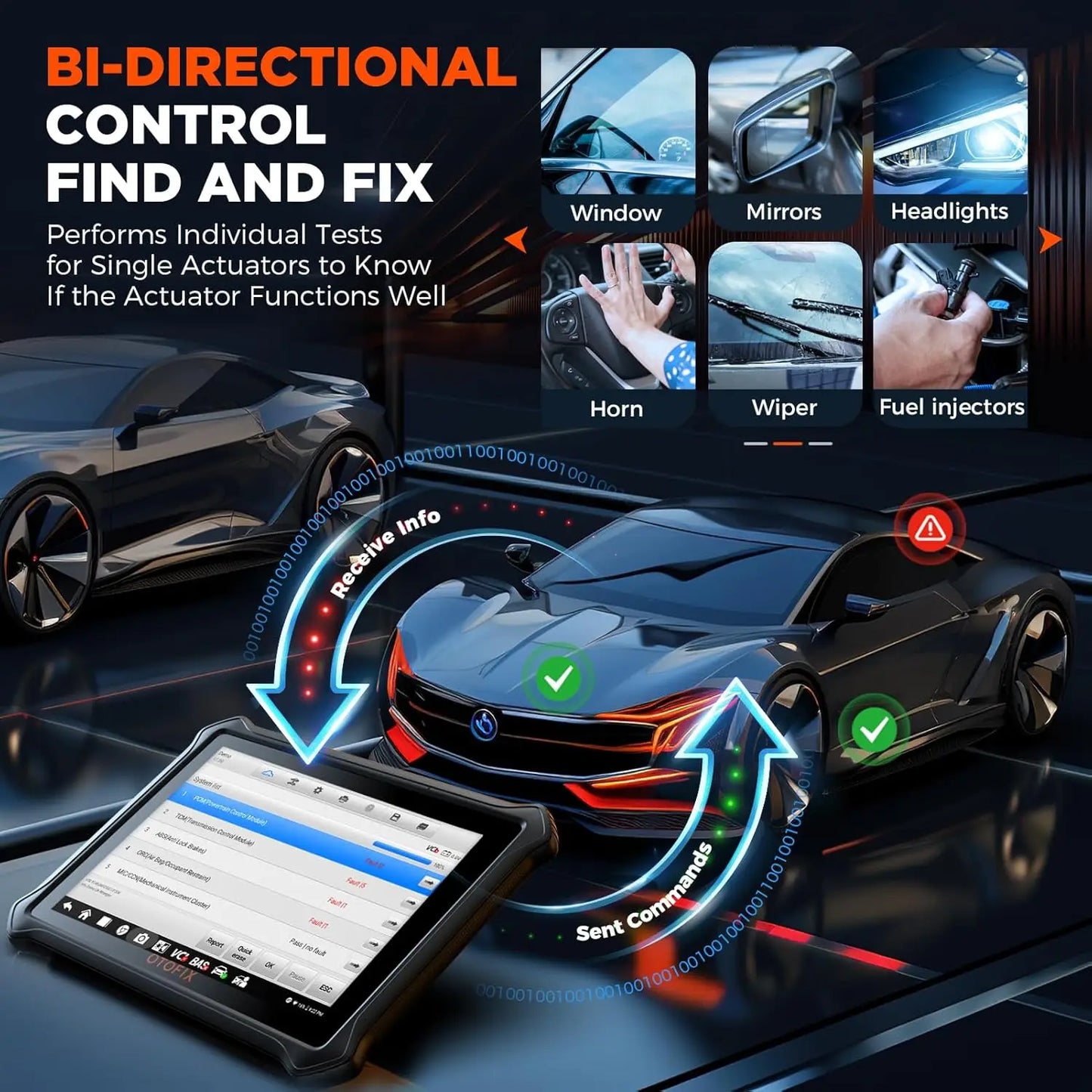 OTOFIX D1 Lite OBD2 Car Diagnostic Scan Tool Bluetooth