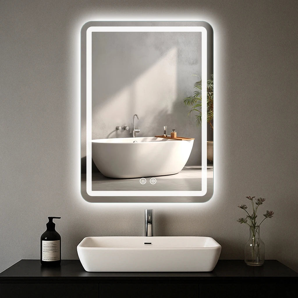 MYGIIVOVO LED Bathroom Vanity Mirror With Backlit Fogless Demister