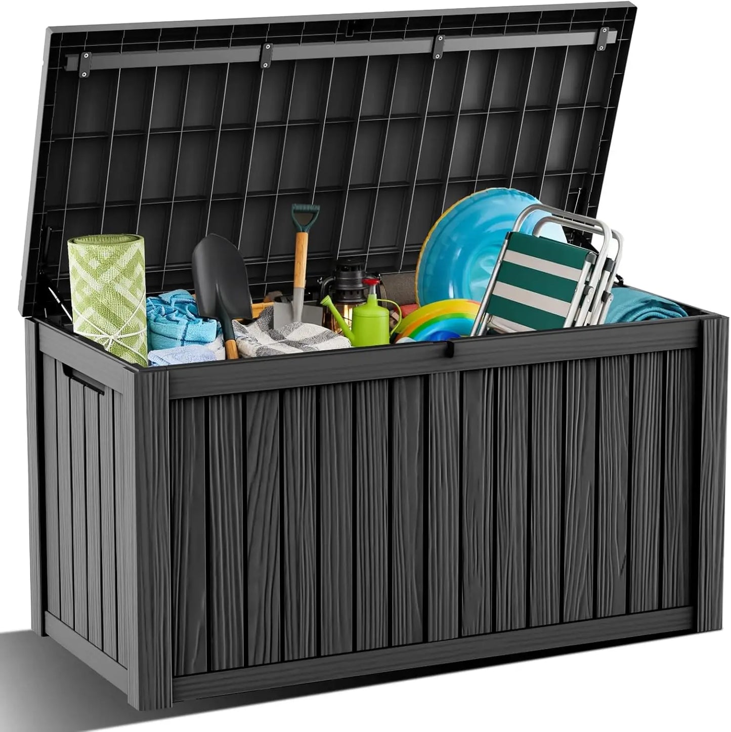Waterproof Outdoor Storage Box With Lock For Patio Cushions