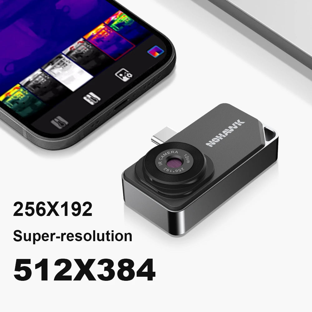 NOHAWK Portable Thermal Imaging Camera for HVAC and Home Inspection