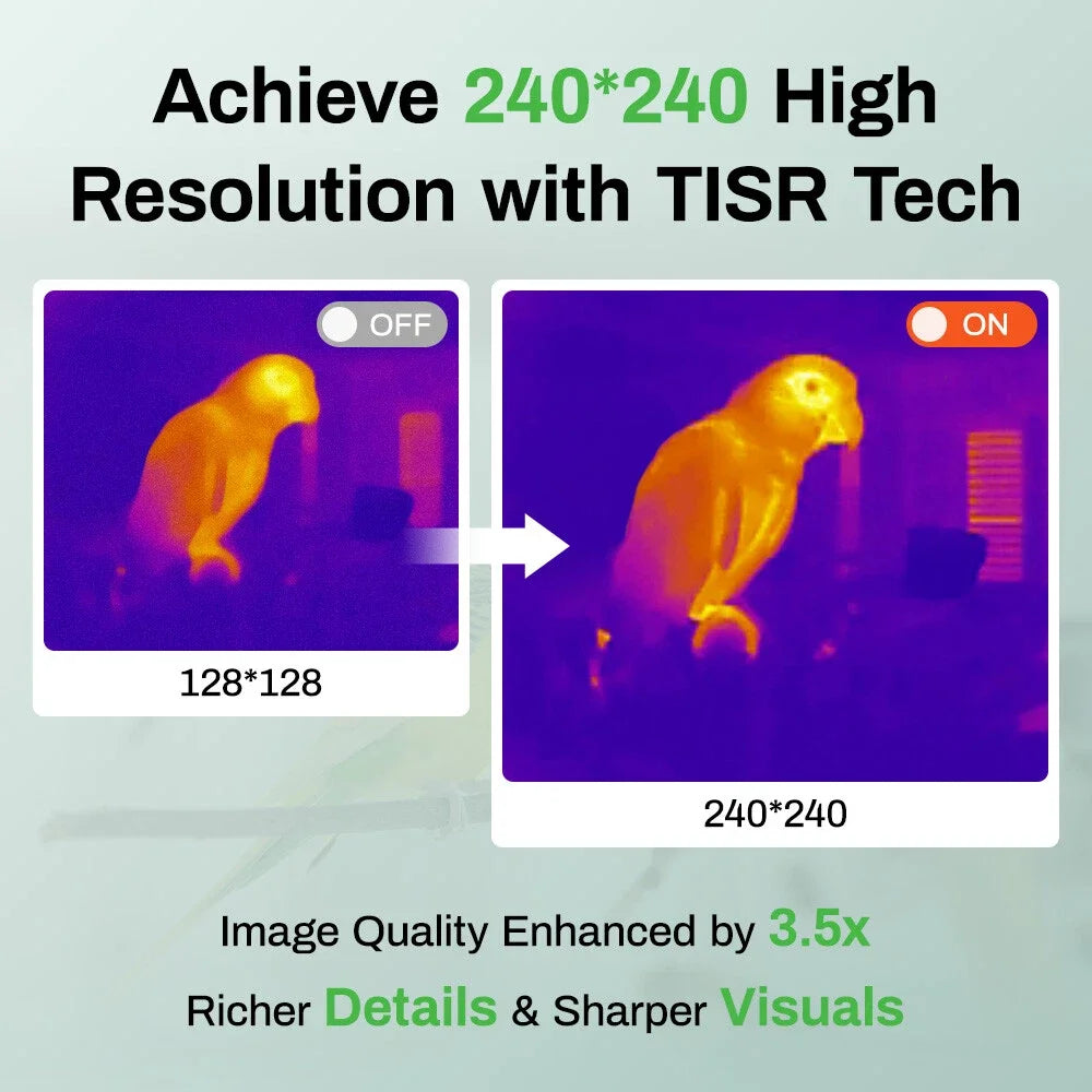 AMPBANK Handheld Thermal Imaging Camera for HVAC and Electrical Diagnostics