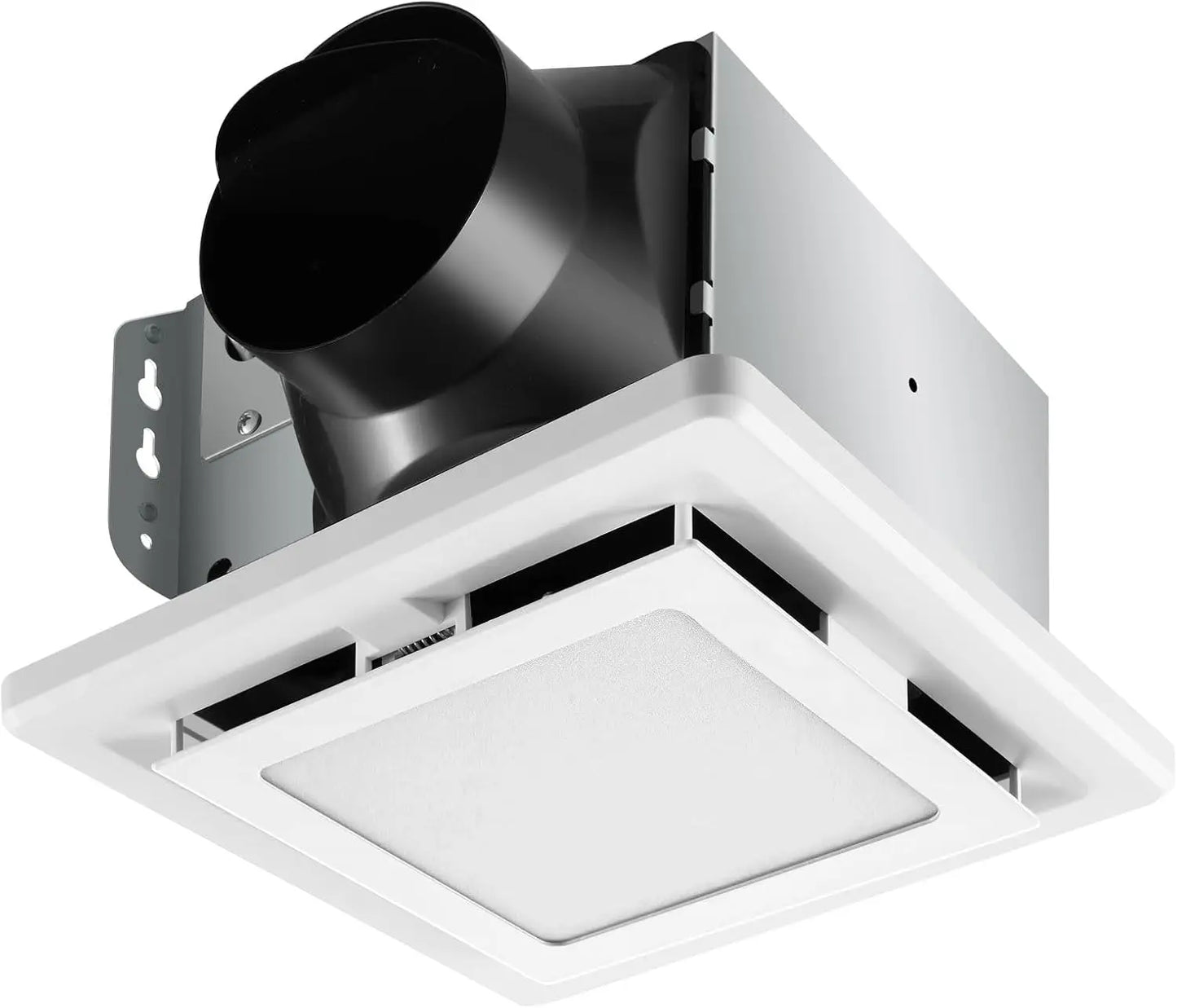 JOEAONZ 110 CFM Exhaust Fan With LED Three Temperature Settings