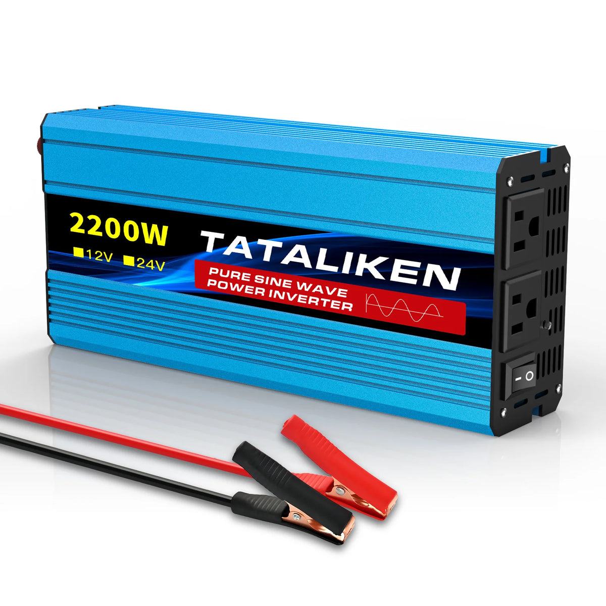 Tataliken Pure Sine Wave Power Inverter Voltage Converter