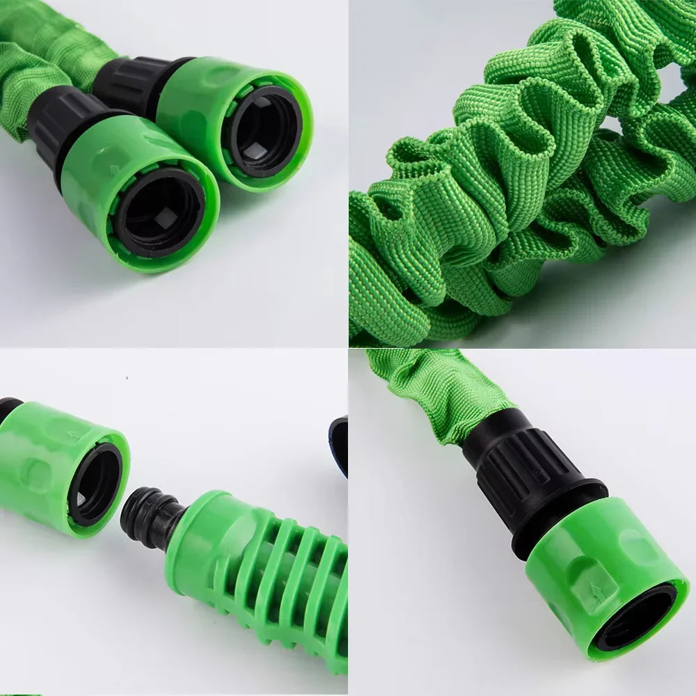 Expandable Magic Hose With 7 Functions Sprayer For Garden