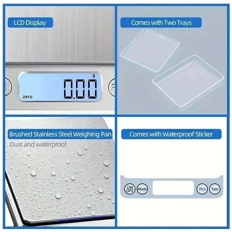 Precision Digital Pocket Scale For Food And Jewelry