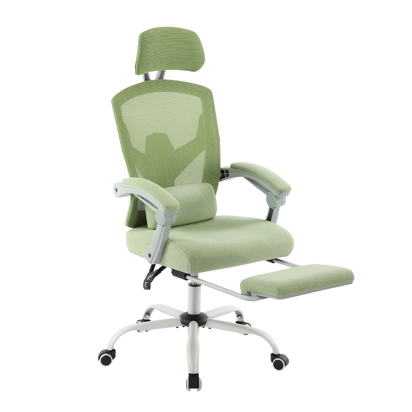 JHK Ergonomic Mesh Reclining Swivel Chair With Lumbar Support
