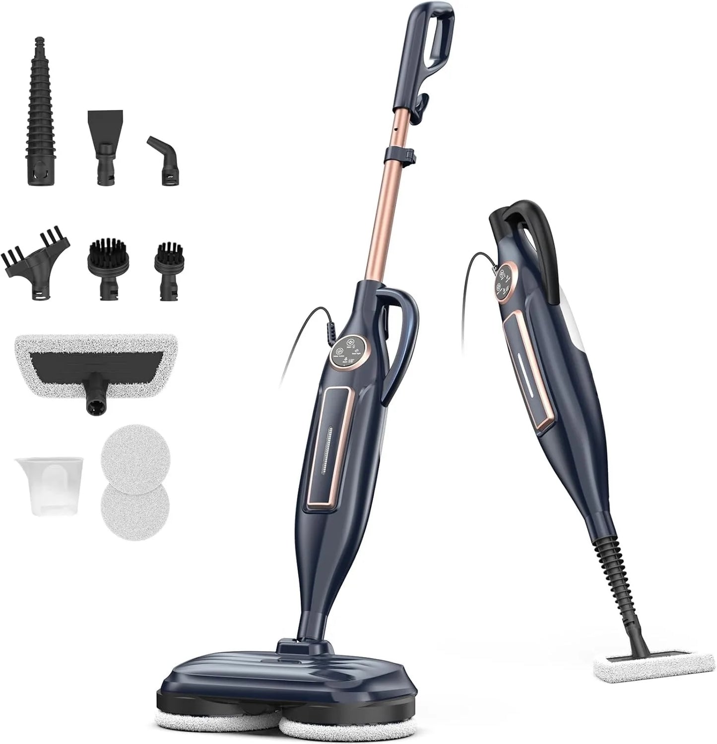 Devoac VM6 Scrubbing Steam Mop for Hardwood and Laminate