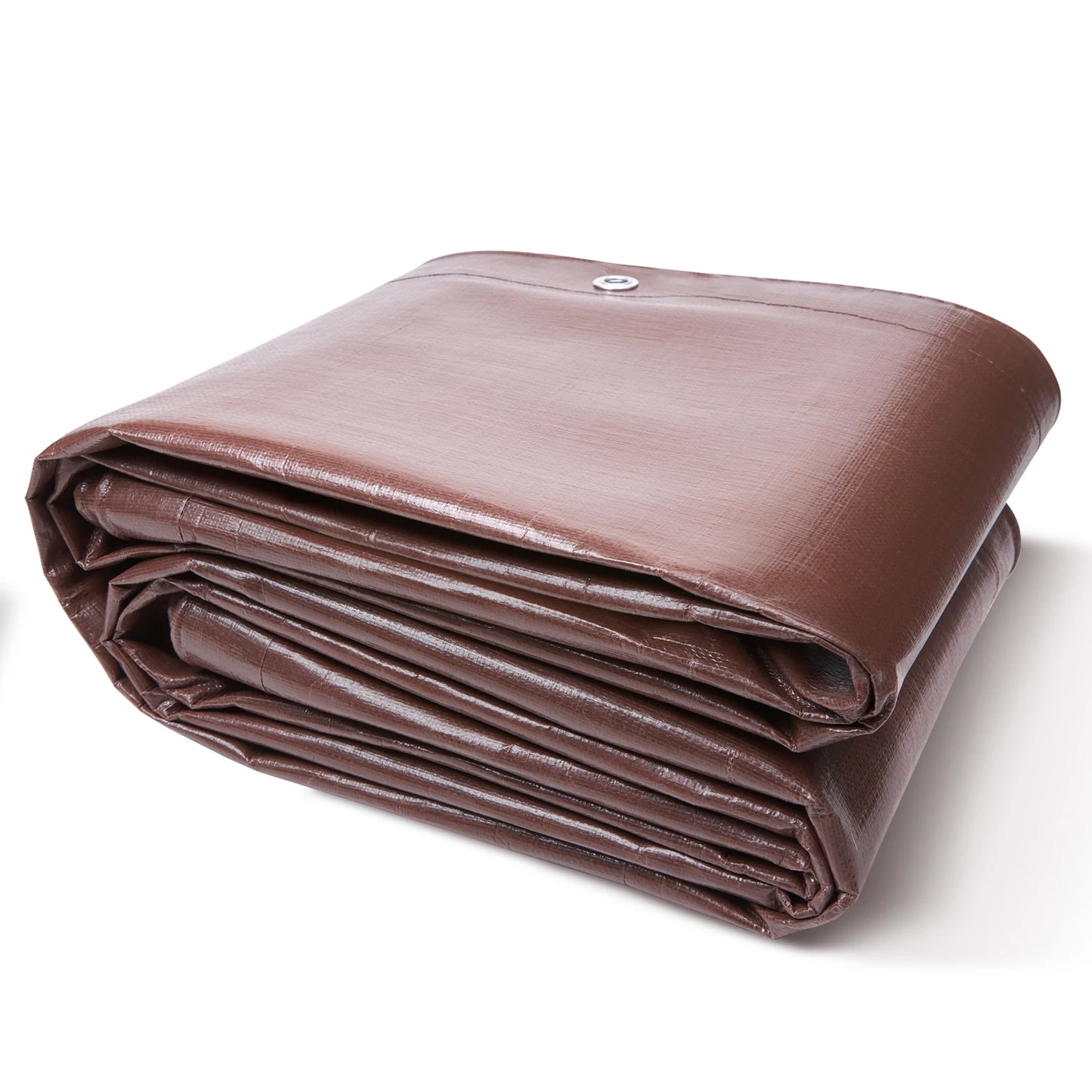 SucceBuy Heavy Duty Waterproof Polyethylene Tarp With Grommets