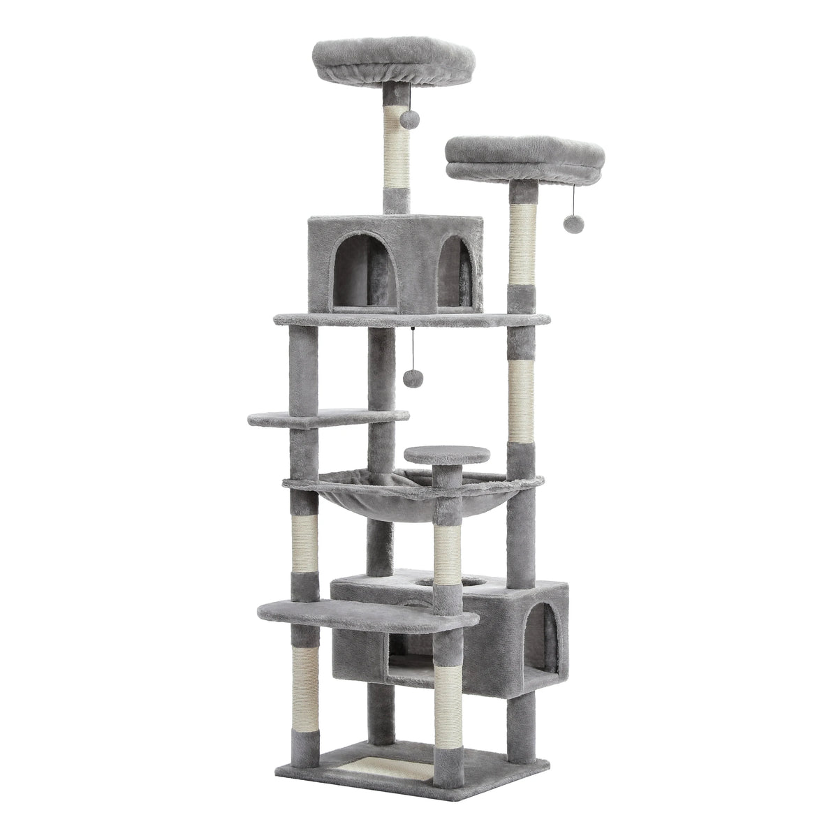 PAWZ Road Multi-Level Cat Tree With Scratching Posts And Perches