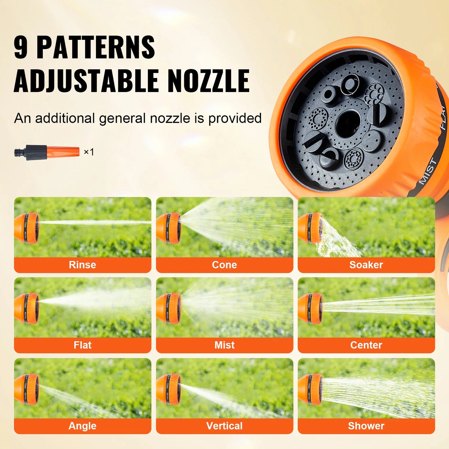 Succebuy Retractable Garden Hose Reel With Auto Rewind