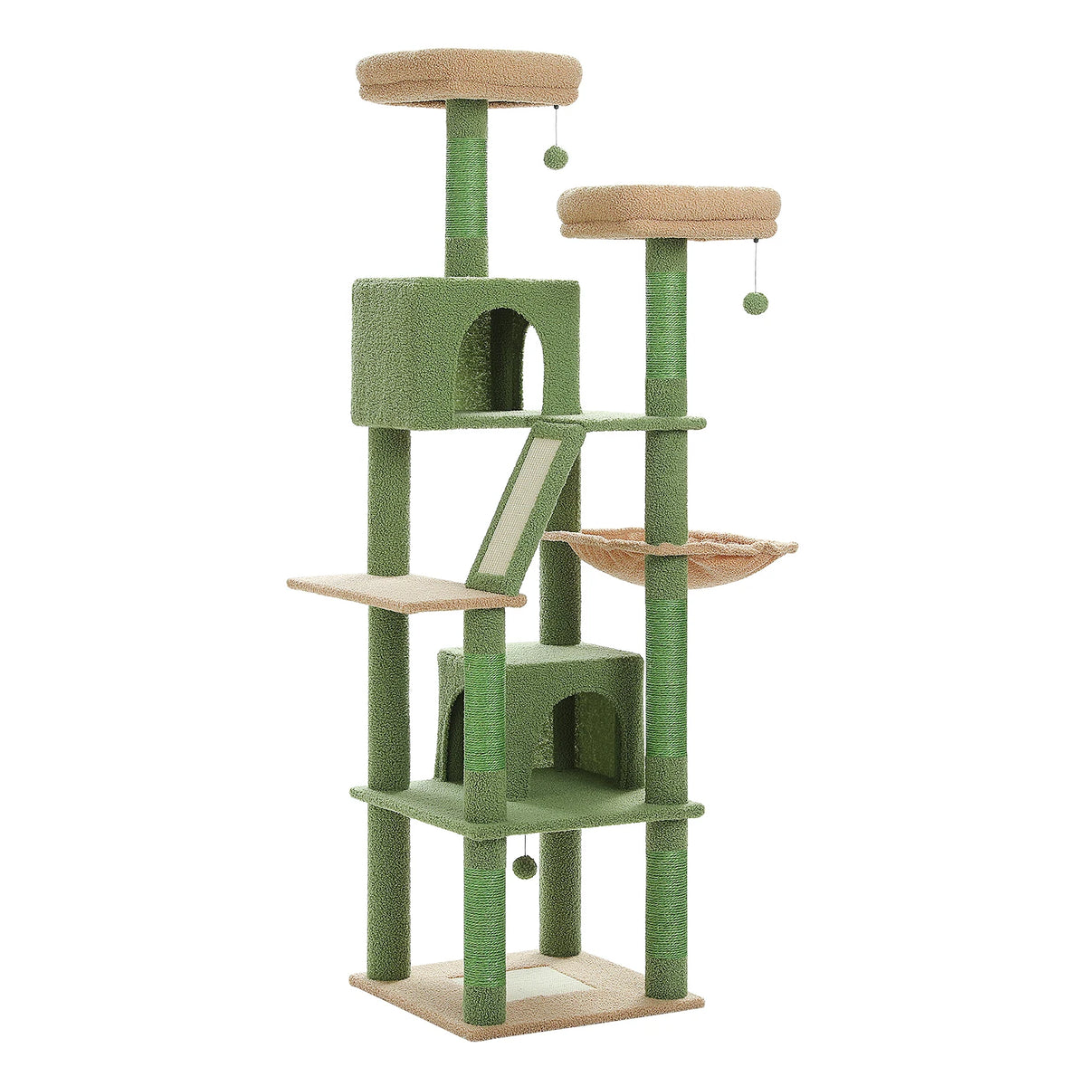 PAWZ Road Multi-Level Cat Tree With Scratching Posts And Perches