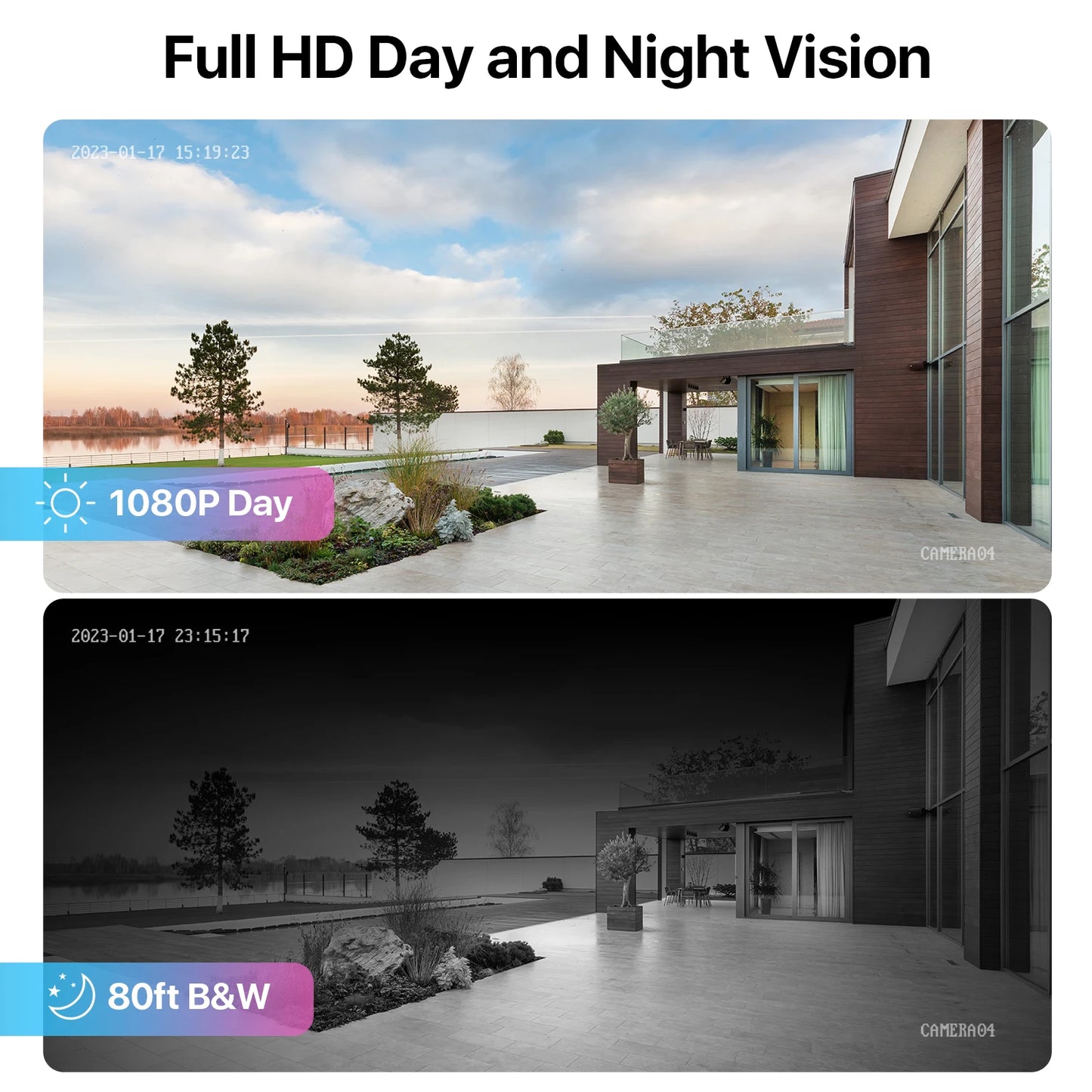 ZOSI 3K Lite Security Camera System AI Vehicle Detection
