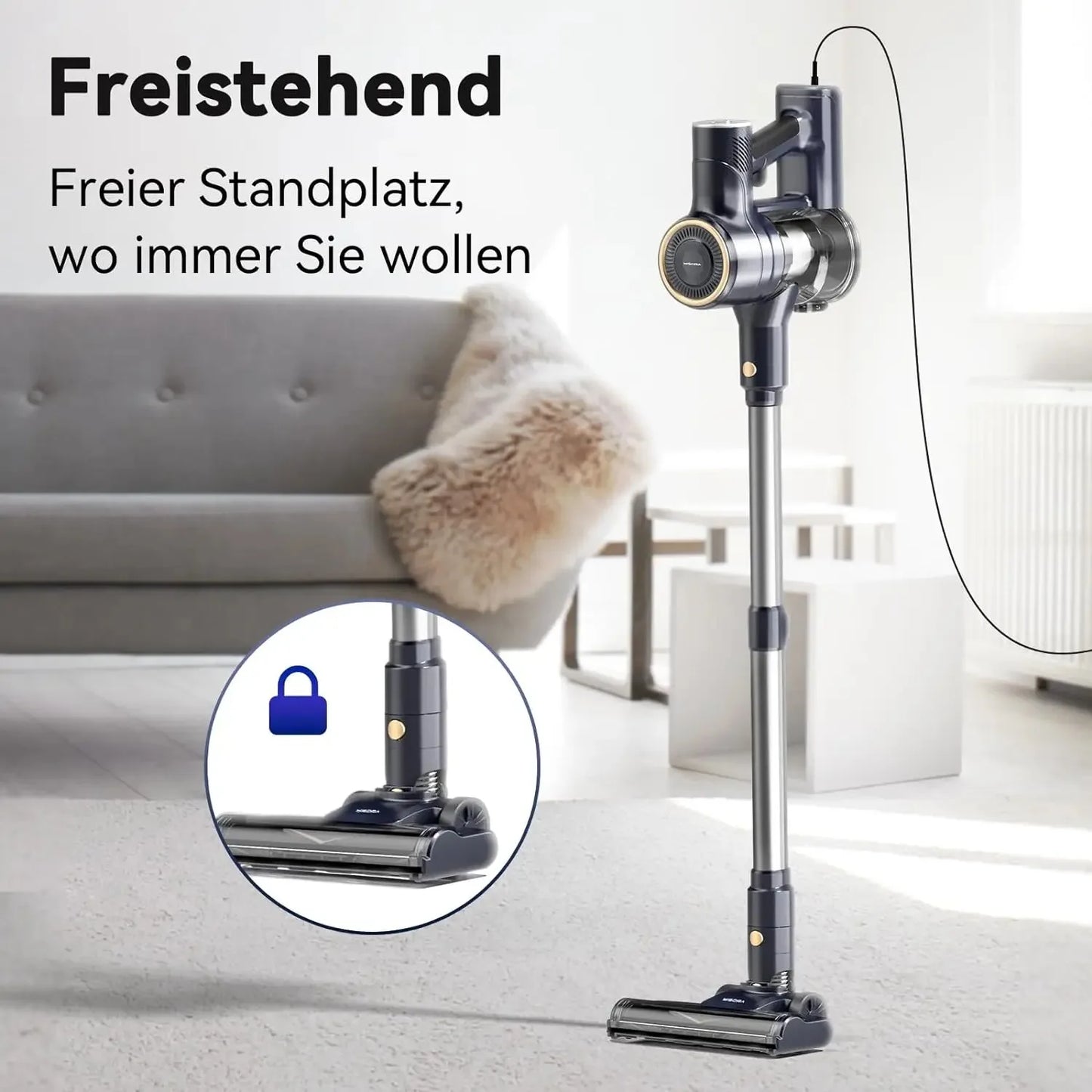 INSE I8 Corded Vacuum Cleaner 6 In 1 Lightweight Handheld
