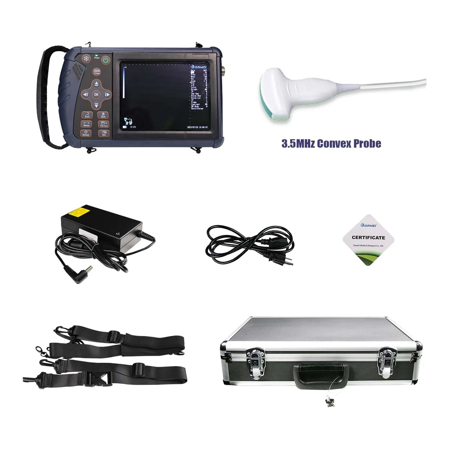 Dawei Portable Veterinary Ultrasound Scanner For Pregnancy Testing