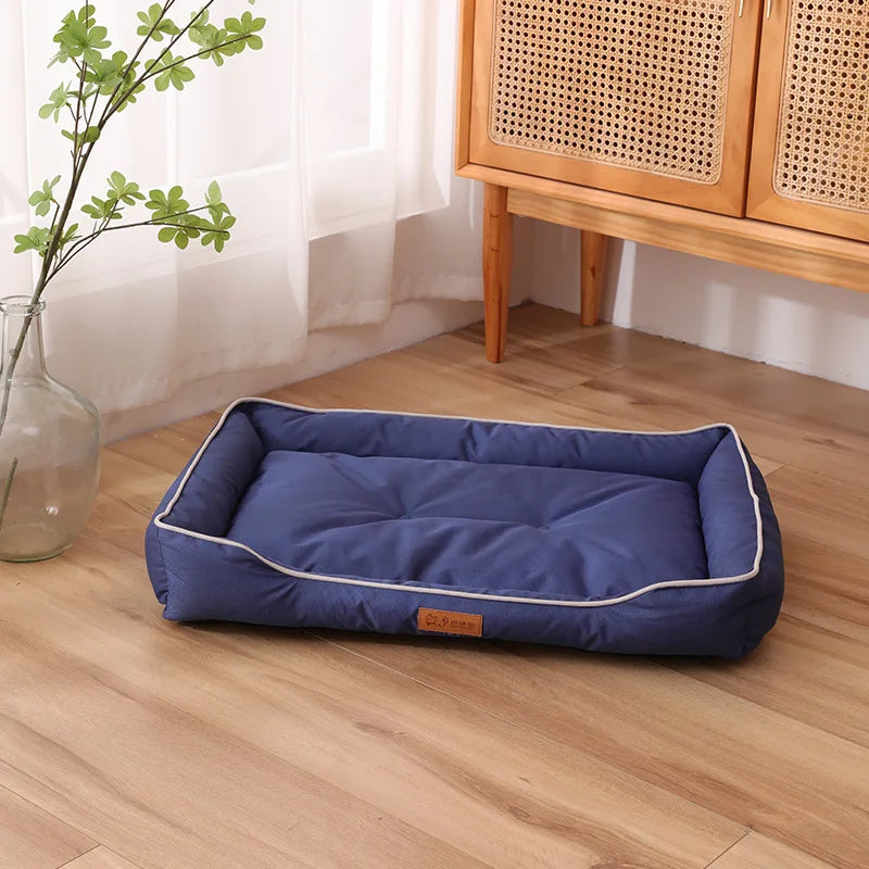 Square Dog Bed For Pets Waterproof Bite Resistant