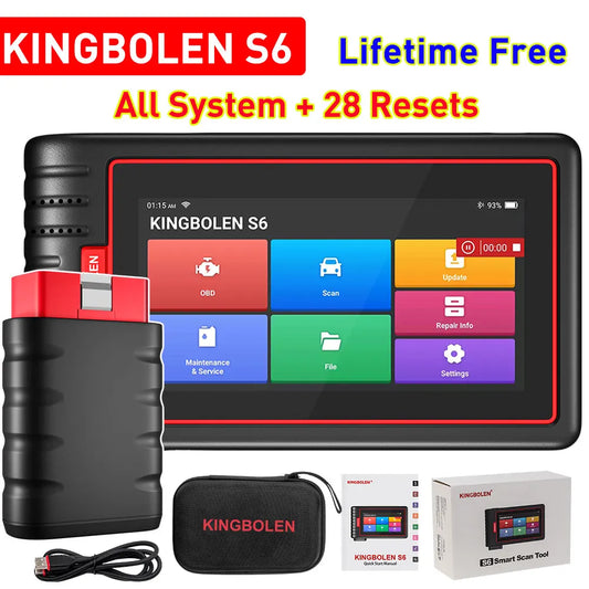 KINGBOLEN S6 CAN FD All System Car Diagnostic Scanner