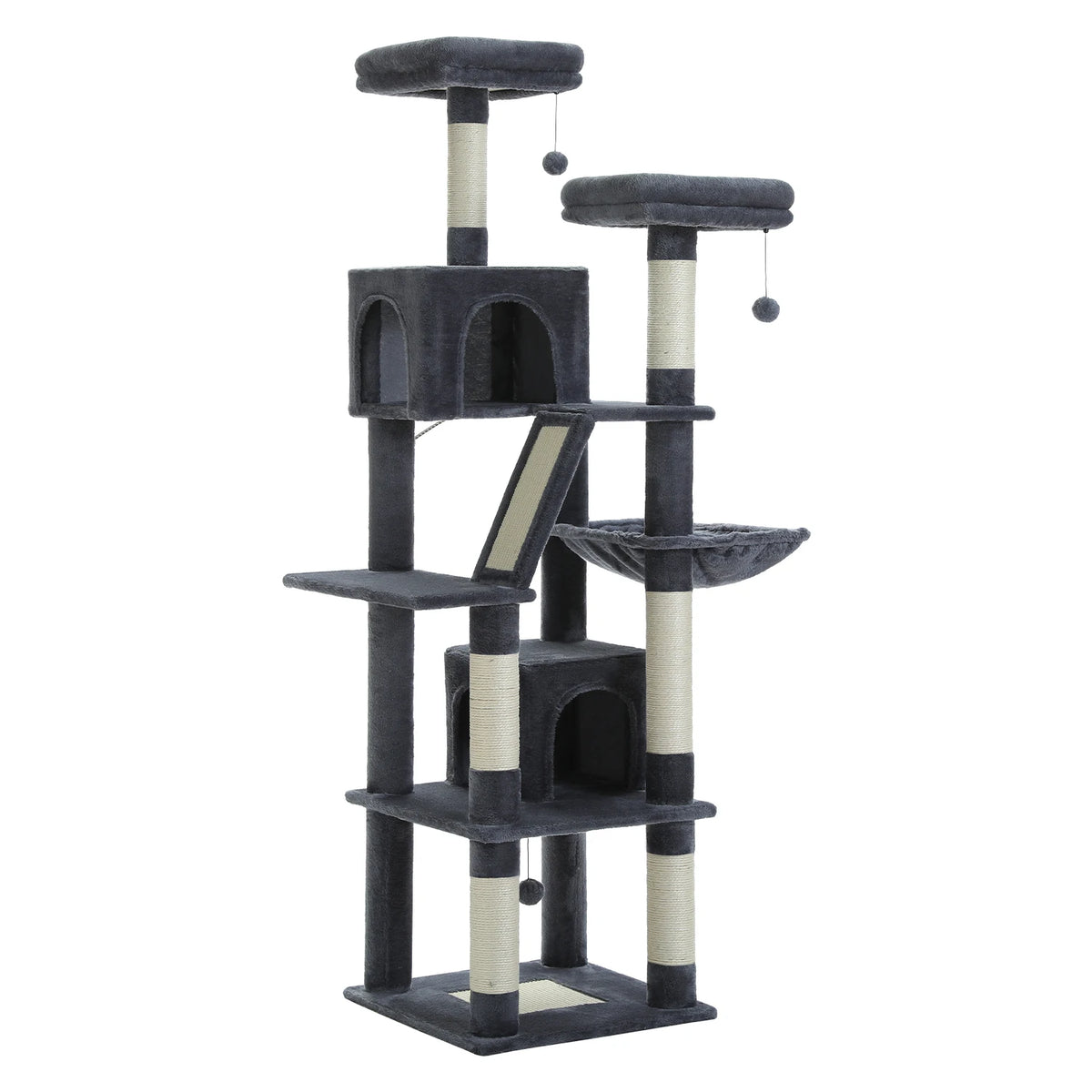PAWZ Road Multi-Level Cat Tree With Scratching Posts And Perches